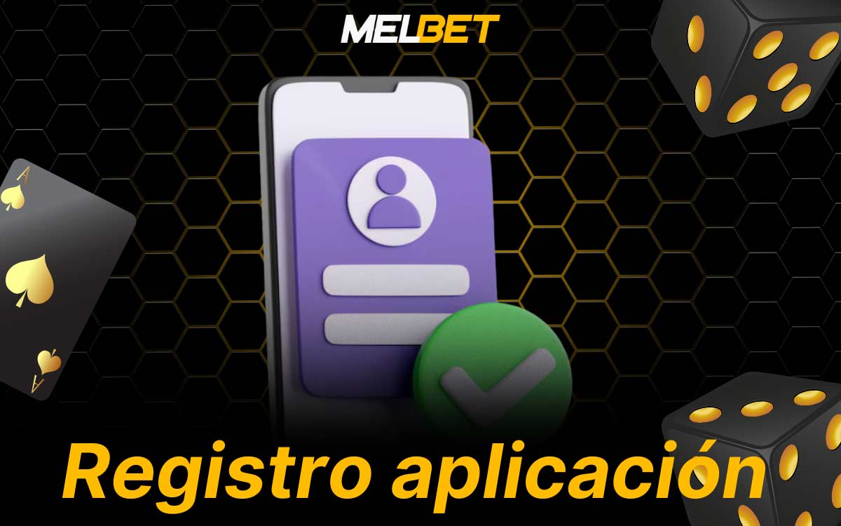 También es posible crear una cuenta en la plataforma a través de la aplicación Melbet